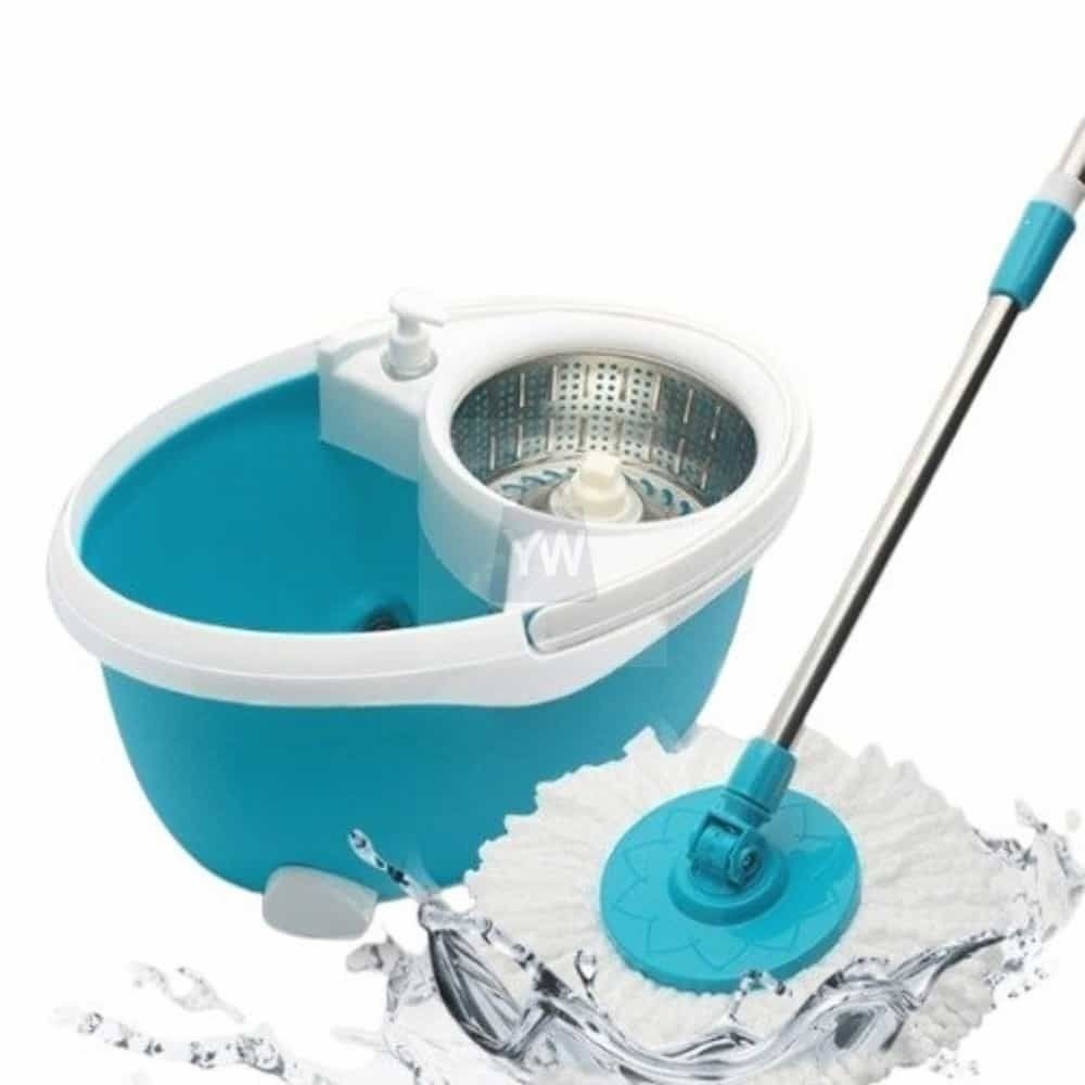 윤우상사OEM YWSHOP 회전 탈수 걸레 스핀청소기 회전밀대 탈수회전걸레