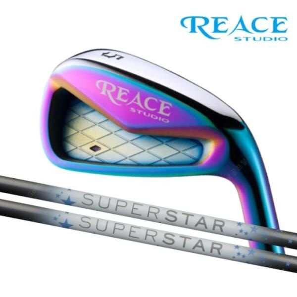 레아스 스튜디오 초고반발 여성 중공 아이언 7-PW A S 6i 후지쿠라 슈퍼스타 샤프트