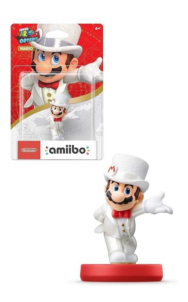[해외] Nintendo Amiibo - Mario (Wedding Style) - Super Mario Odyssey