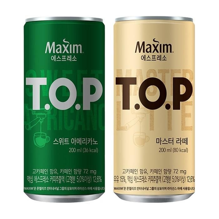 티오피 스위트아메리카노18캔+마스터라떼18캔[200ml]