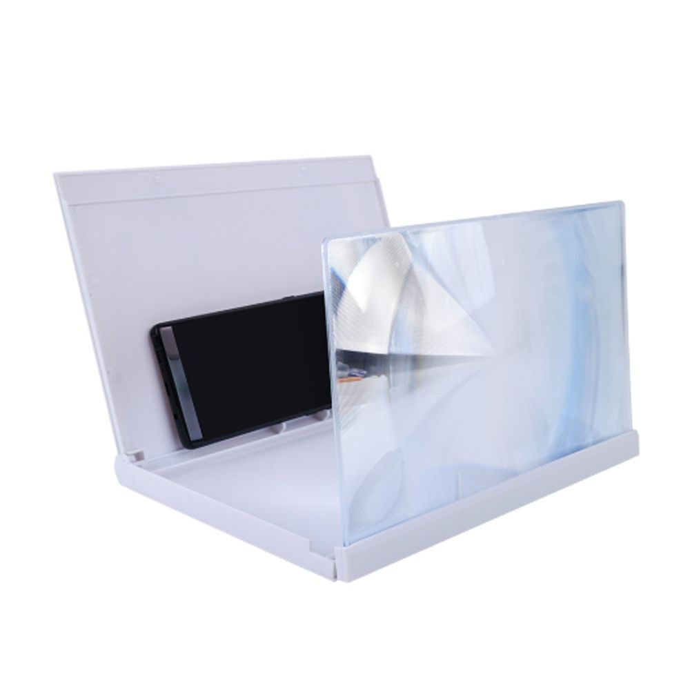 스마트폰스크린 확대거치대 휴대폰영화감상 화면확대 화이트