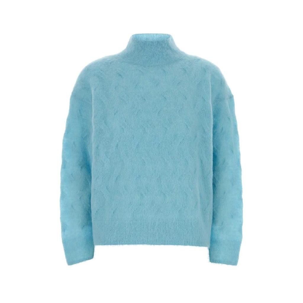 [해외] 캘빈클라인 CALVIN KLEIN Light blue nylon blend sweater LV044D345G WD3