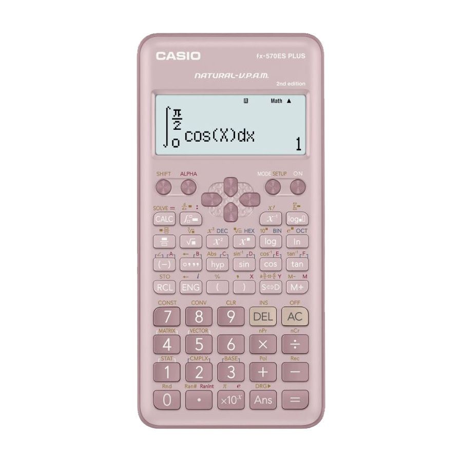 [오늘출발] 카시오 공학용 계산기 FX-570ES PLUS 2nd Edition 핑크