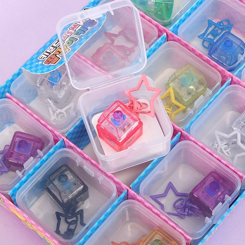 토이세븐코리아 키보드 ASMR 딸깍이 키링 2000 랜덤 (434) 키캡