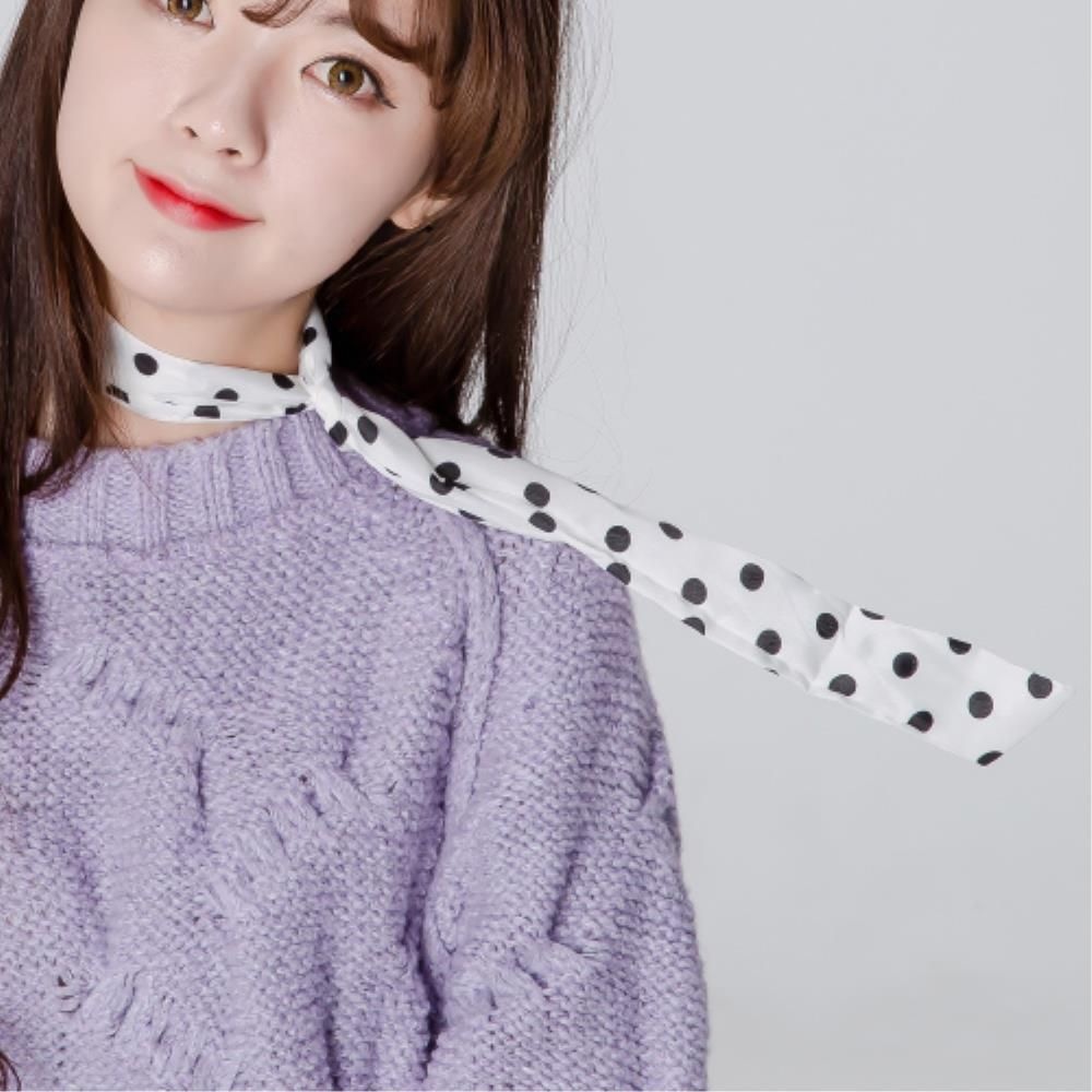 모양만들기 철심 땡땡이 머리띠 스카프2P 운동회 발표회 여학생 행사