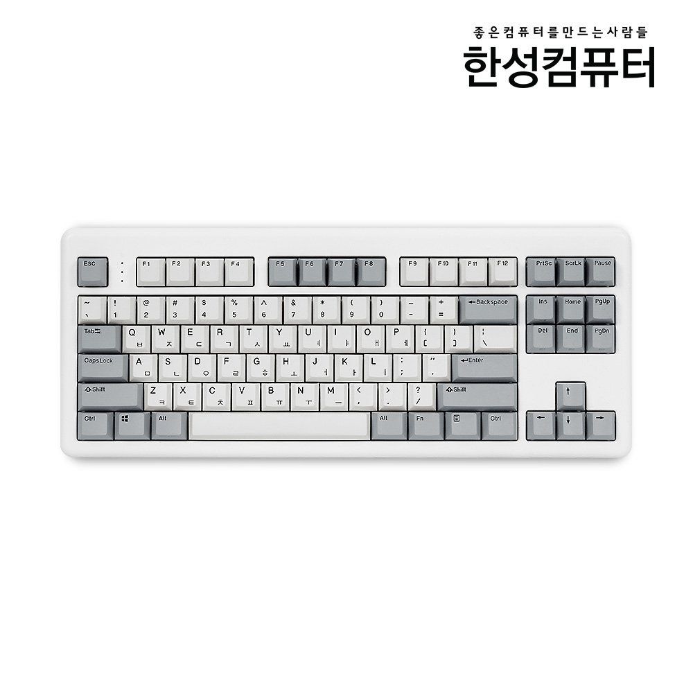 한성컴퓨터 TFG ART Wireless V2 듀얼무선 기계식키보드 화이트 갈축 (한글)
