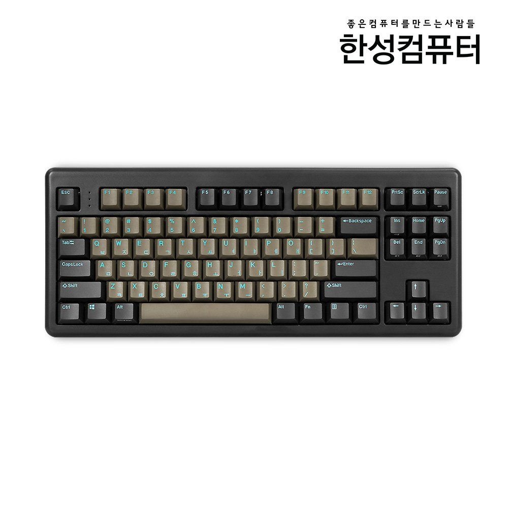 한성컴퓨터 TFG ART Wireless V2 듀얼무선 기계식키보드 블랙 저소음 적축 (한글)