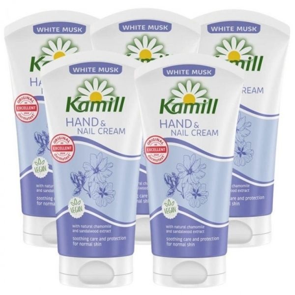 UnKnown 카밀 핸드크림 화이트 머스크 75ML 5개