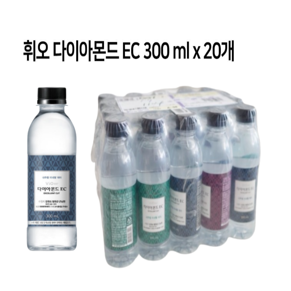 코카콜라음료 휘오 다이아몬드 EC 생수 300ml x 40개