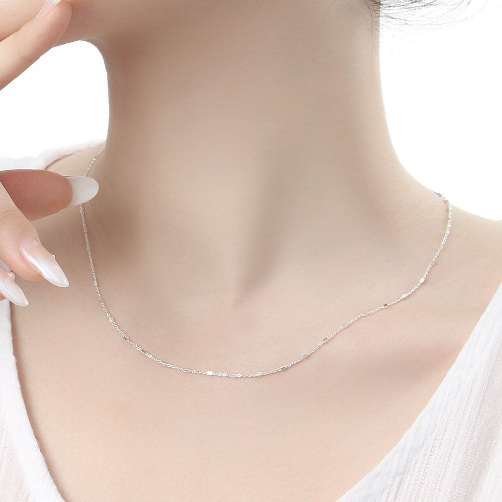925실버 심플 레이어드 목걸이 여자친구선물 여자친구200일선물 생일선물목걸이