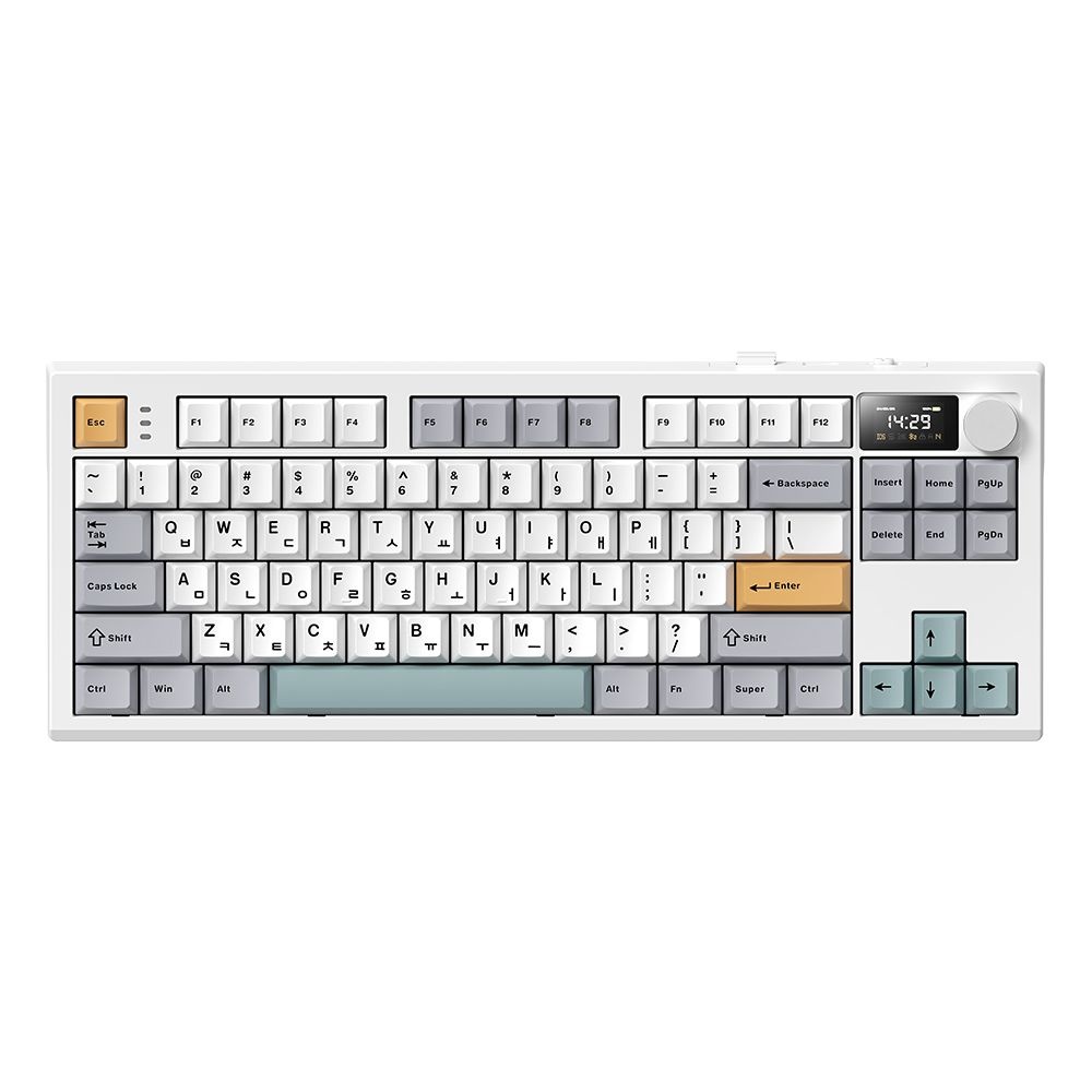 프리플로우 archon AK47 유무선 블루투스 텐키리스 기계식 키보드 메카닉 저소음 눈송이축