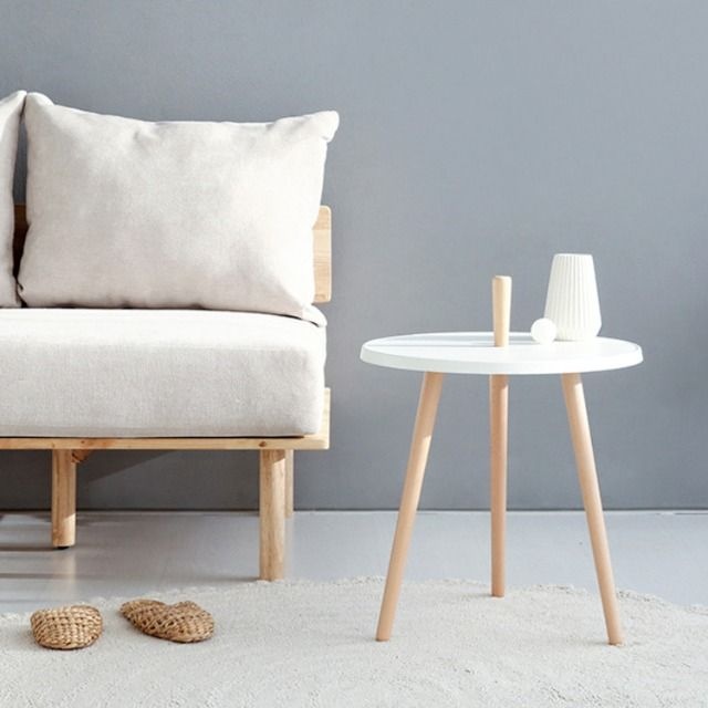 GRUET 사이드테이블 핸들원형 45cm 당일발송