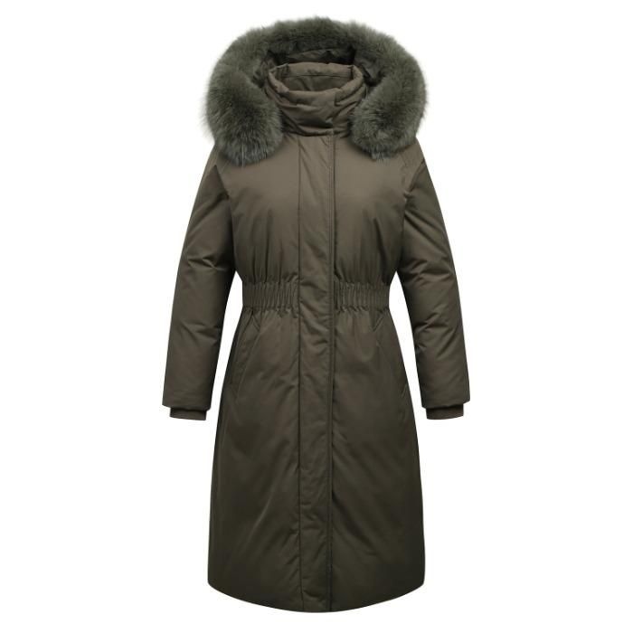 링스골프 세이브존07 긴기장 덕 점퍼 여성 타운 긴기장 코트 덕 점퍼 L21D4JA153