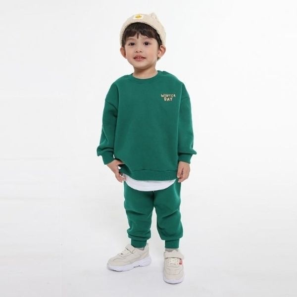 기모윈터세트 유아상하복