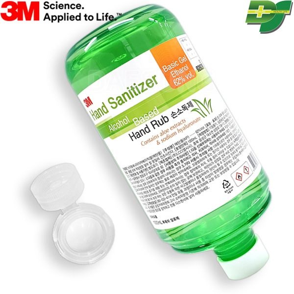 [오늘출발] 3M 손소독제 새니타이저겔 대용량 원형 리필 1000ml 1L