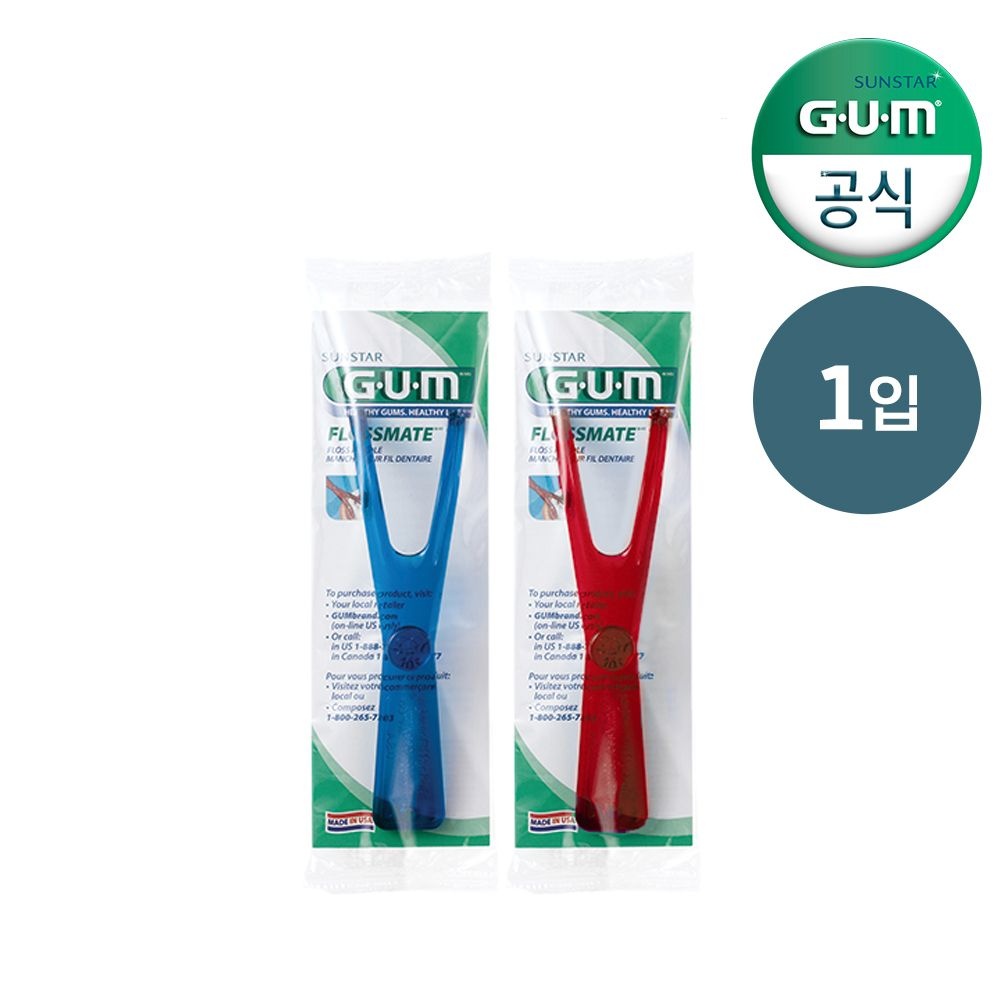 선스타검 GUM 검 유아치실 스마트치실 치과 치실핸들 845 1개입