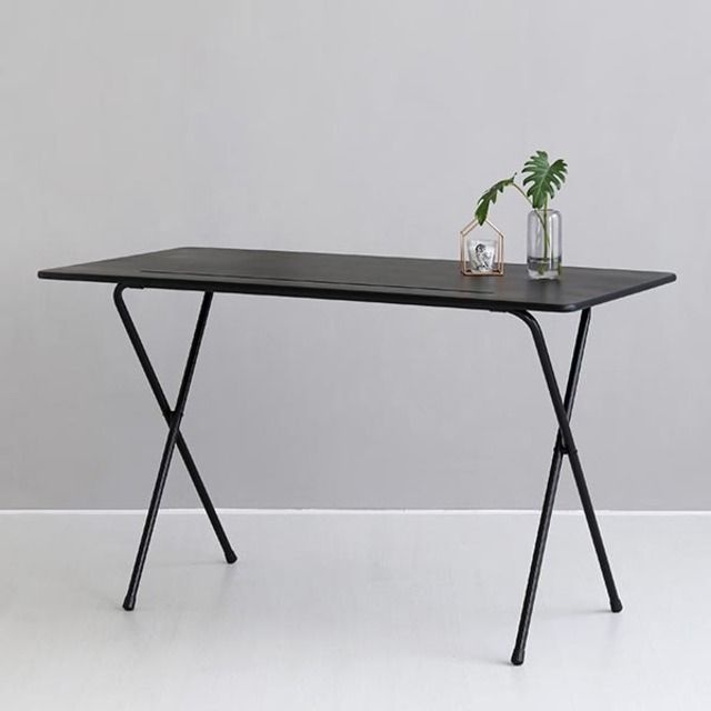 UnKnown GOSI 접이식테이블 120 SM-614 래치드블랙 3824.0431 당일발송