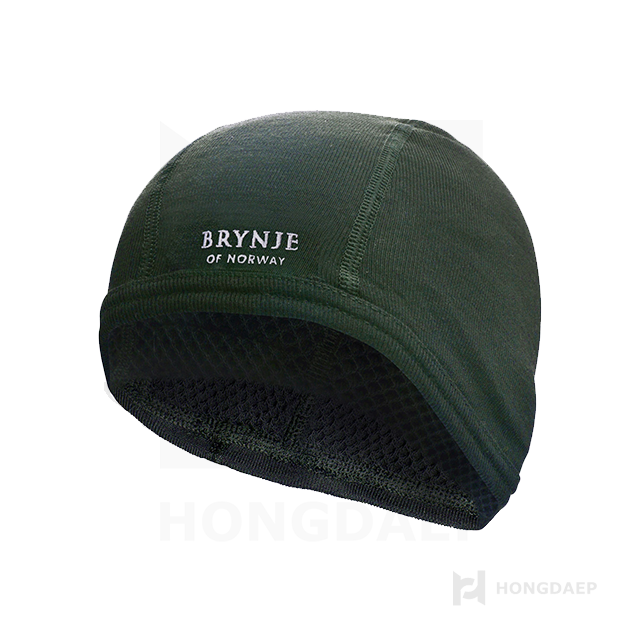 브린제 등산비니 슈퍼써모 헬멧 햇 스컬캡 자전거 속모자 - 그린