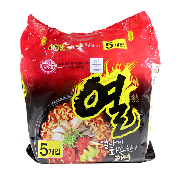 [온누리7%혜택]오뚜기 열라면 5개입 멀티팩