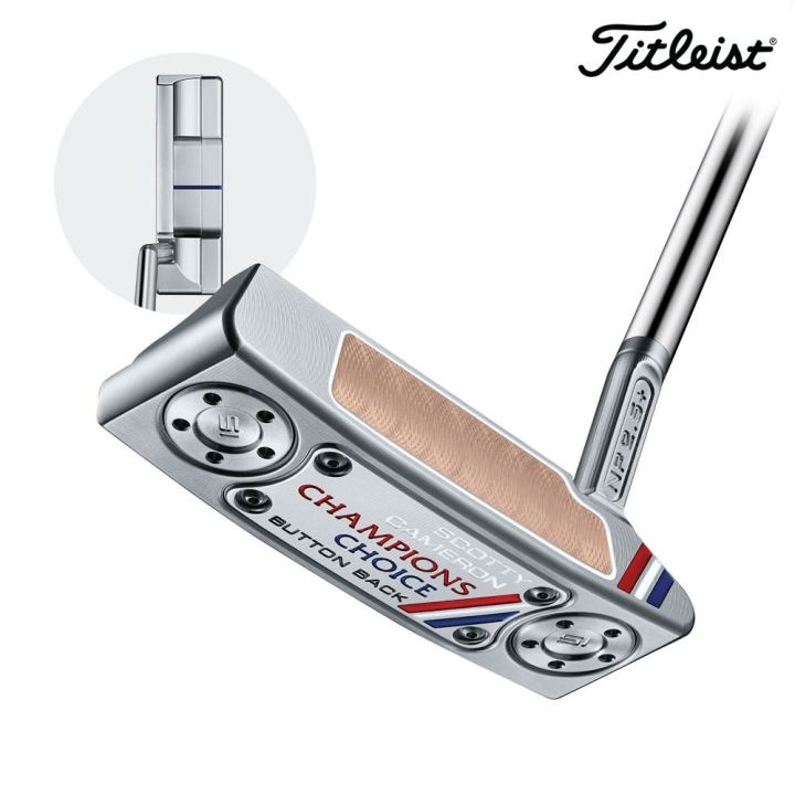스카티카메론  챔피언스 초이스 버튼 백 뉴포트 2.5 플러스 왼손 퍼터