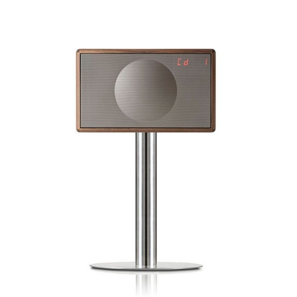 제네바 블루투스 스피커 월넛 라지 스탠드포함