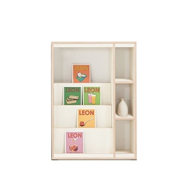 (착불)[인터데코](착불) 도서진열장 전면책장 80cm P0000KQH