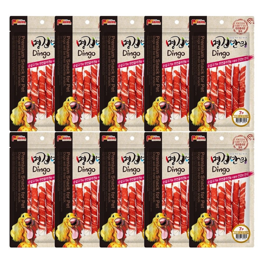 명견만리 소고기 딩고껌 스틱 7p x 10개