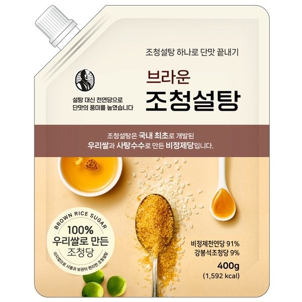 강봉석명인 브라운 조청설탕 400g