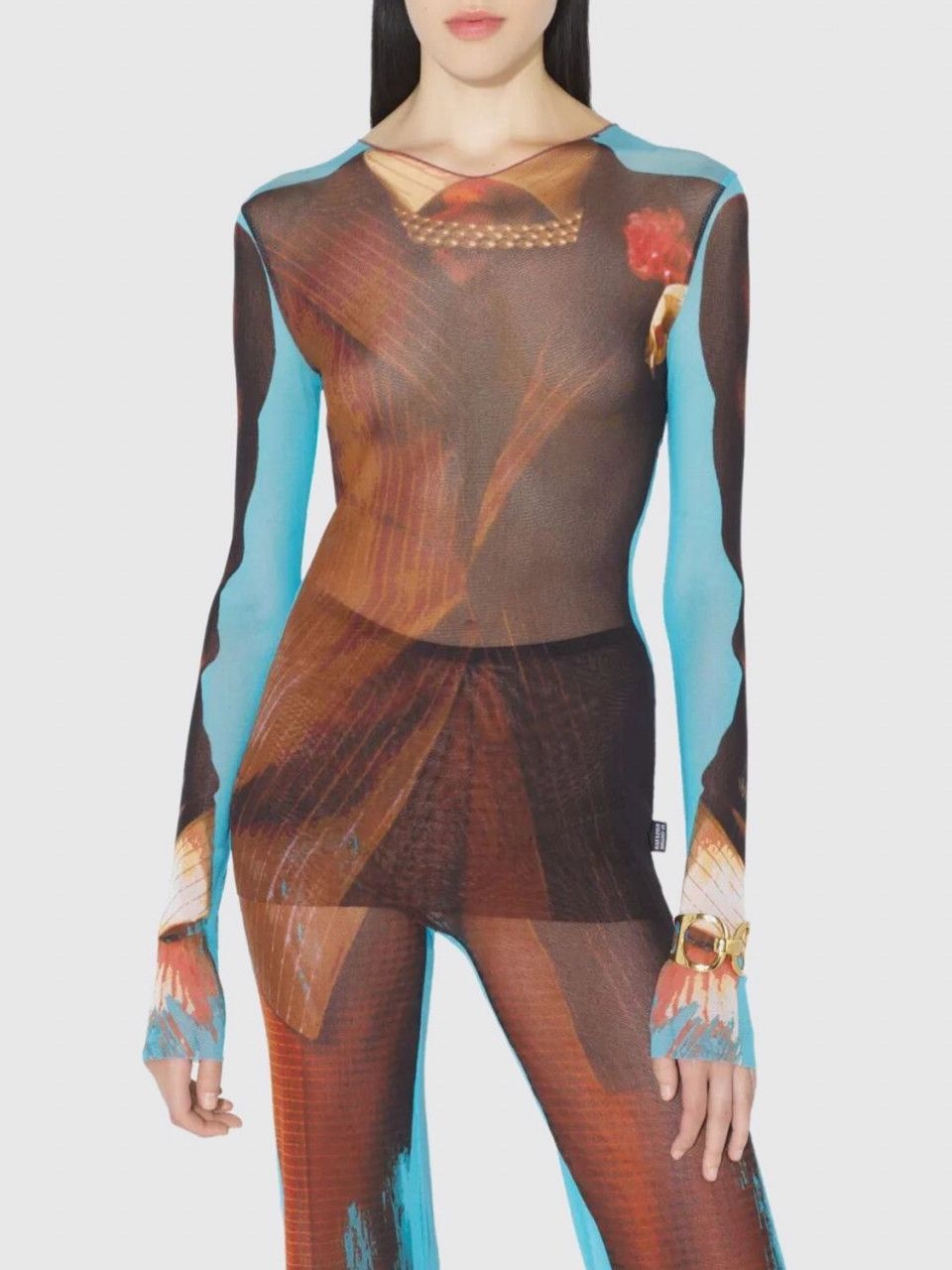 장 폴 고티에 [관부가세포함] 라프리마 여성 탑 2601WTO458M027P 90 멀티컬러 /6