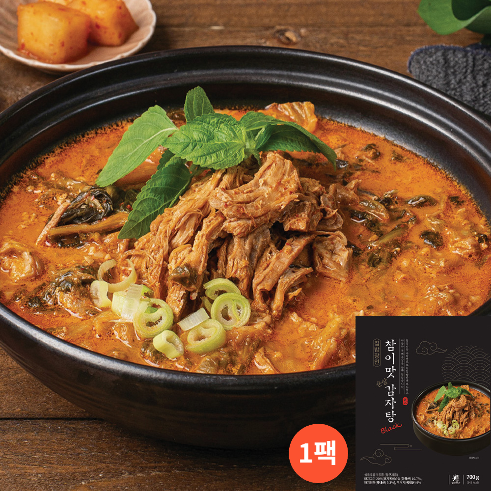 집밥장인 참이맛 40년전통 뼈없는 순살 감자탕 700g
