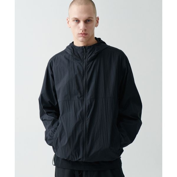 무신사 스탠다드 MUSINSA ANDAR D 시티 레저 라이트웨이트 패커블 윈드브레이커 자켓 재킷 블랙 MMDJJ5Z81-BK 349252