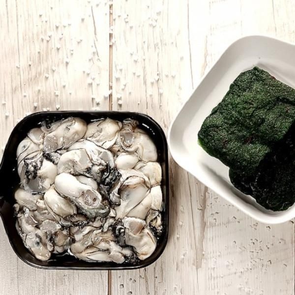 하루미르 협력사 통영 생굴 300g 급냉 매생이 350g 매생이 굴국밥 세트