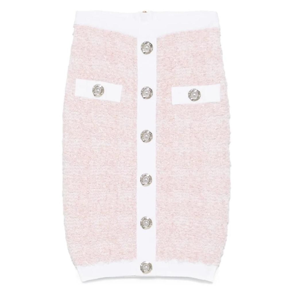 발망 트위드 펜슬 스커트 FF1LC016KI72 TP438927915