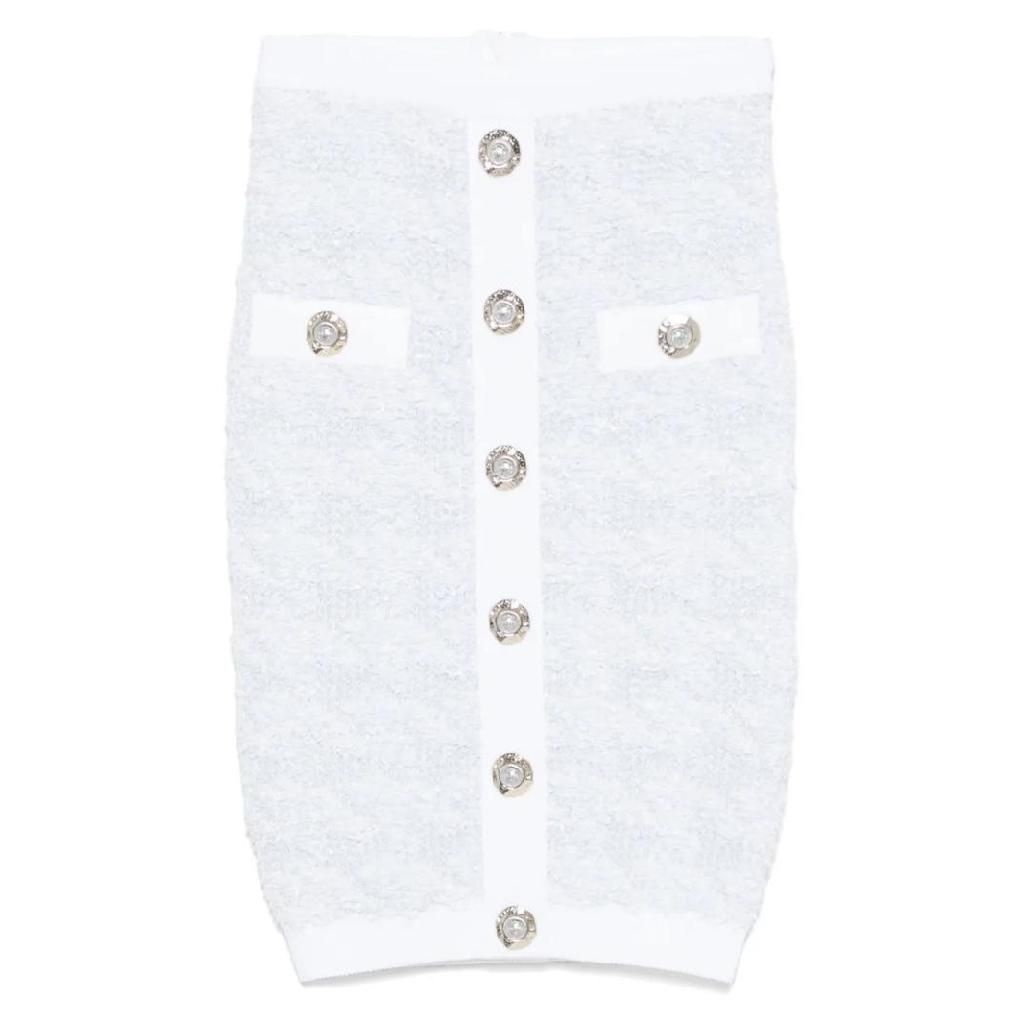 발망 버튼 미디 스커트 FF1LC016KI72 TP438790212