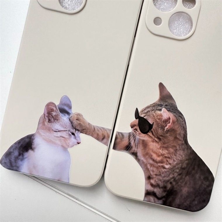 냥냥펀치 고양이 아이폰17 갤럭시 캐릭터 폰케이스 실리콘 젤리 투명