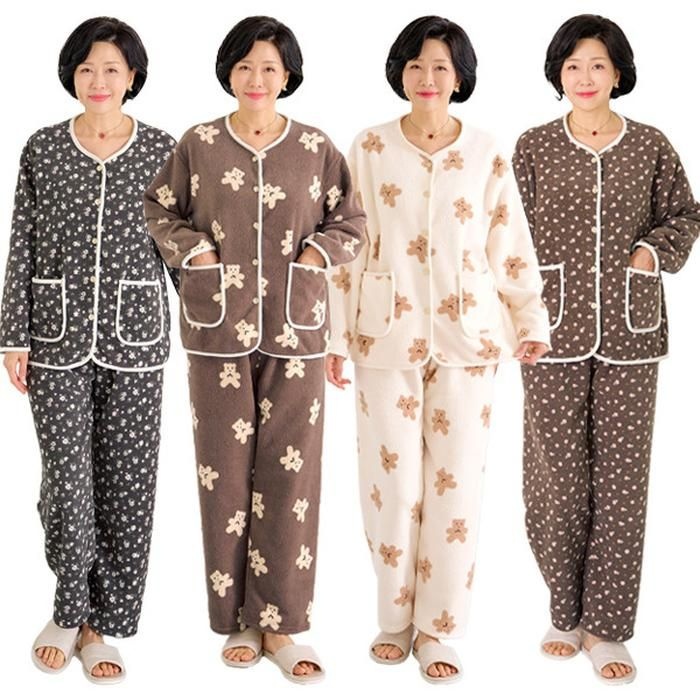 상세설명참조 [로즈맘][엄마옷 로즈맘] 혜진수면홈웨어상하세트