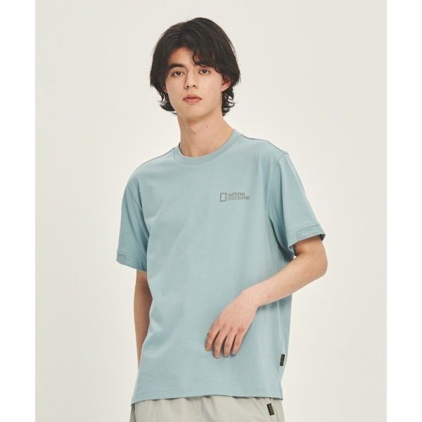 NATIONALGEOGRAPHIC N232UTS220 토르콰투스 스몰 로고 반팔 티셔츠 G MINT 399672