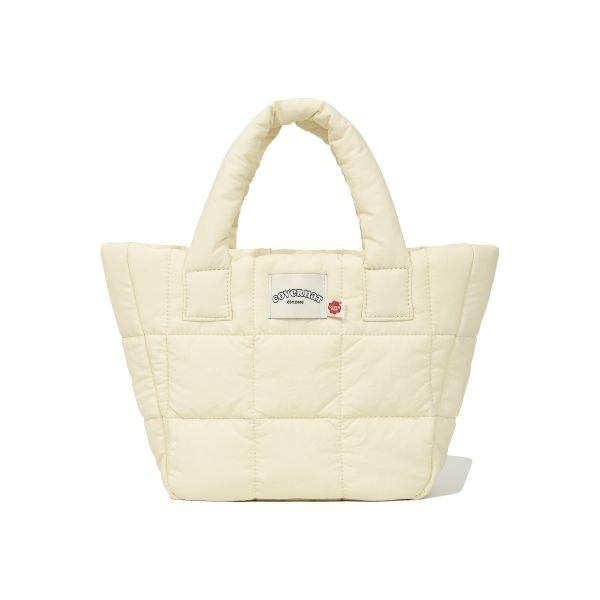 커버낫 COVERNAT WOMAN 클로버하트 퀼팅 미니 토트백 Ivory CO2400TB88IV 353261