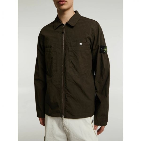 오늘발송 스톤아일랜드 Mil-Spec 스트레치 립스탑-TC 오버셔츠