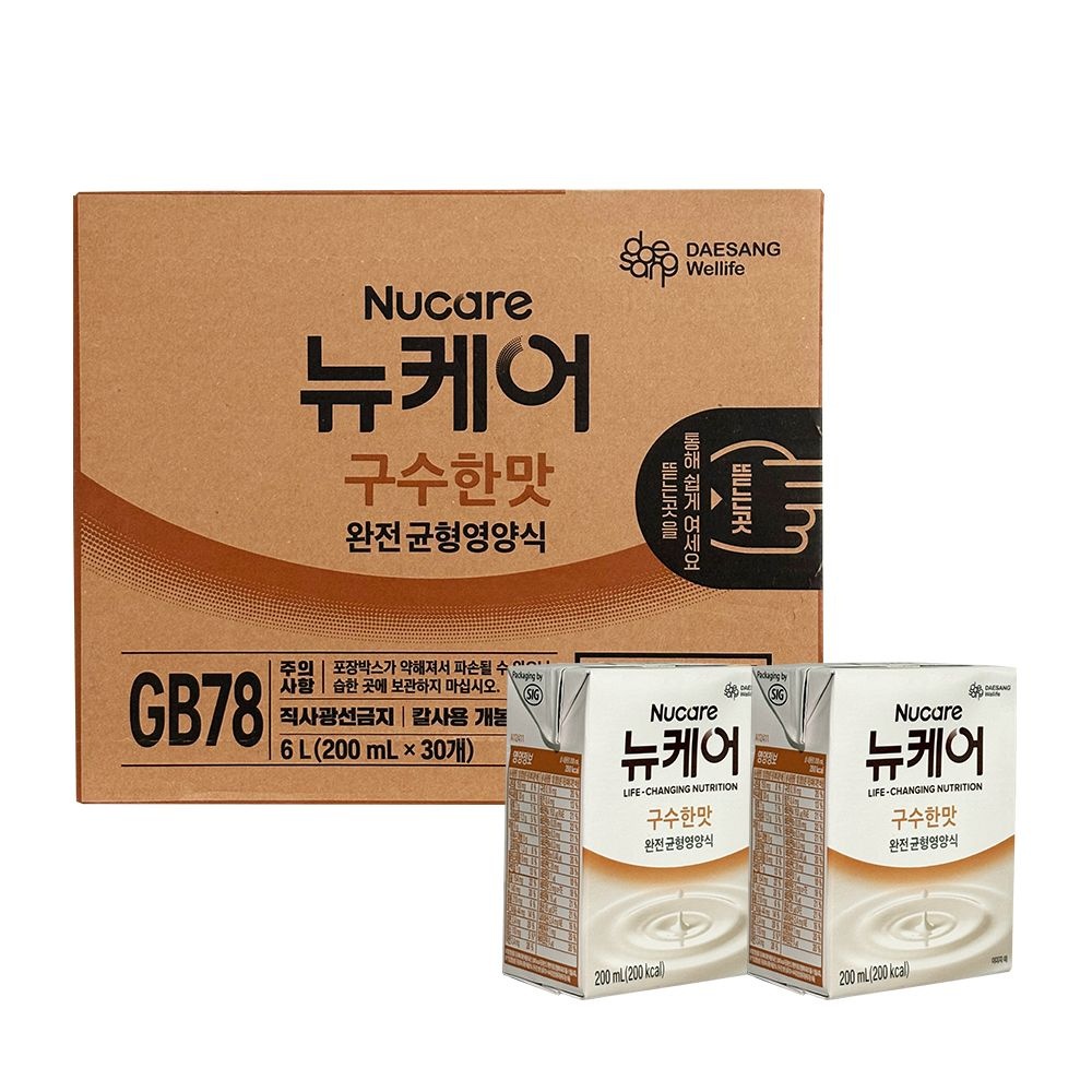 뉴케어 구수한맛 완전균형영양식 200ml X 30팩