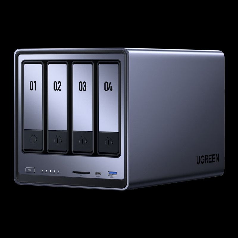 [해외] UGREEN 4베이 NAS DXP4800 Plus DH4300 네트워크 나스 개인 인텔 8G