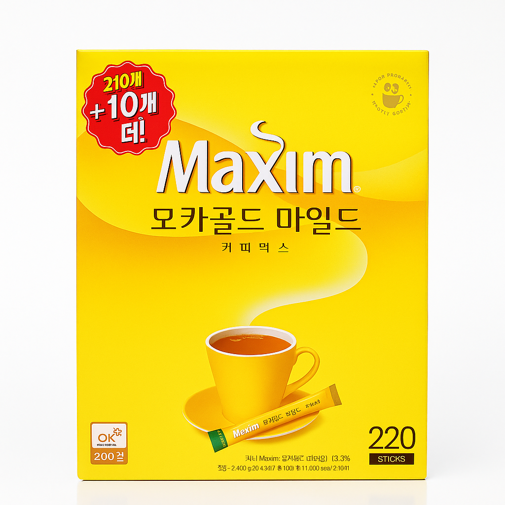 맥심 모카골드 마일드 커피믹스 220개입-1개