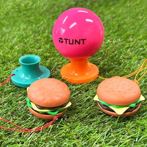 행운의왕버거 파크골프티 티걸이포함 실리콘파크티