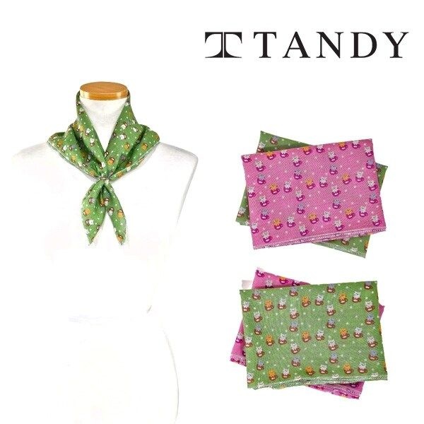 [탠디] TANDY 냥바리 쁘띠 손수건 스카프