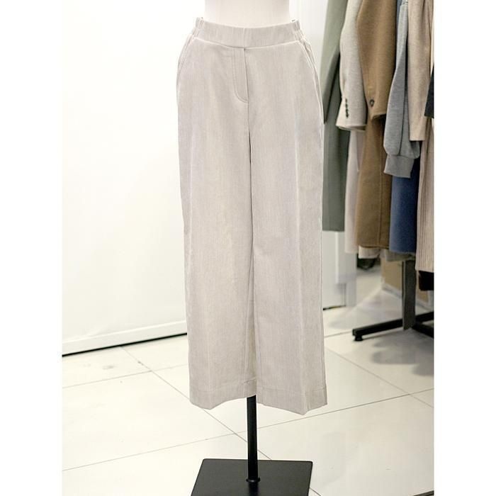 메종블랑쉬 세이브존03 뒷밴딩 벨벳 스티치 와이드 팬츠 AQM261JSL101A 44784033