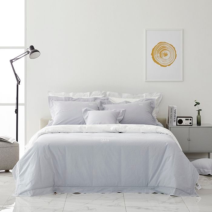 [롯데백화점] 닥스 침구 고밀도 월드 그레이[4온스] 싱글세트[퀼트이불+베개커버1장] LE1216492318