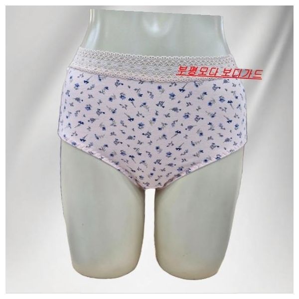 보디가드 꽃나염과 소폭레이스가 조화를 이루는 맥시962246