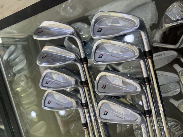 [중고] 투어스테이지 브리지스톤 투어스테이지 V300 9세대 아이언세트 8개 스틸아이언