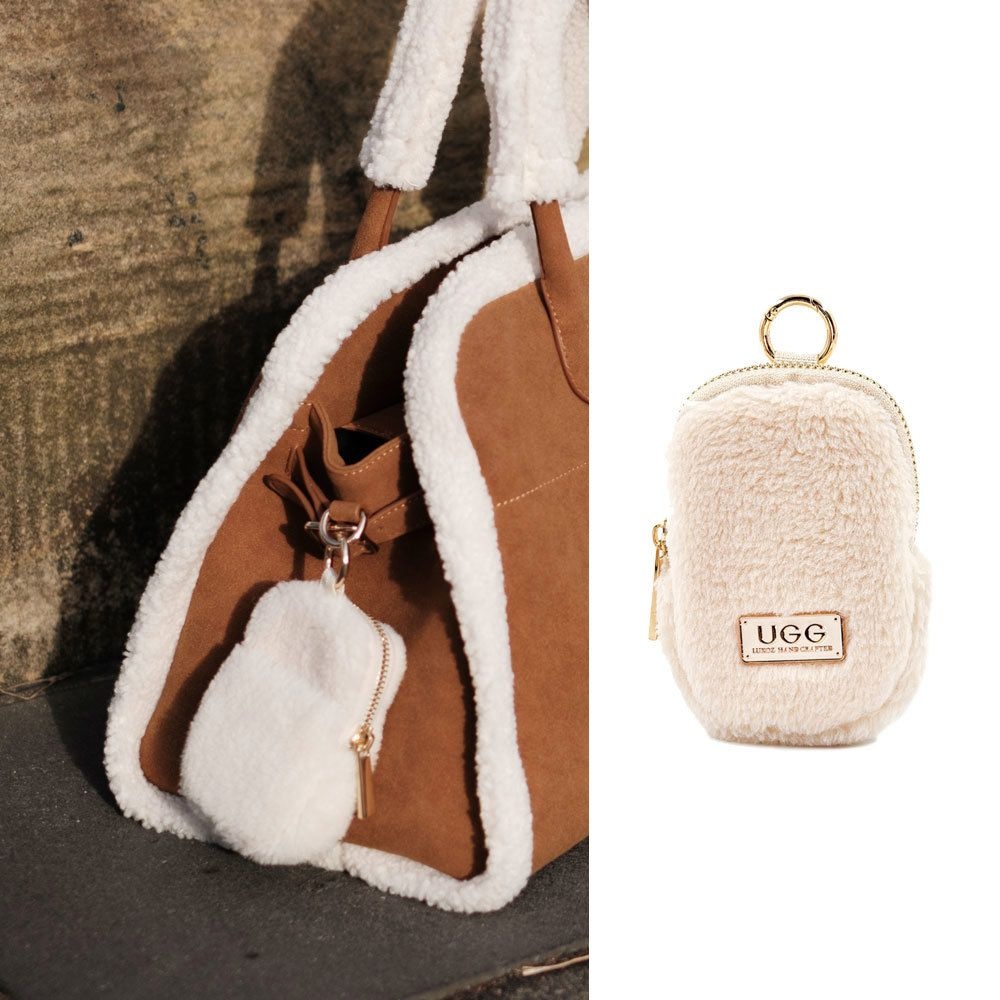 [해외] [빠른무료배송] 호주정품 럭스오즈 미니 플러피 파우치 LUXOZ UGG LB004