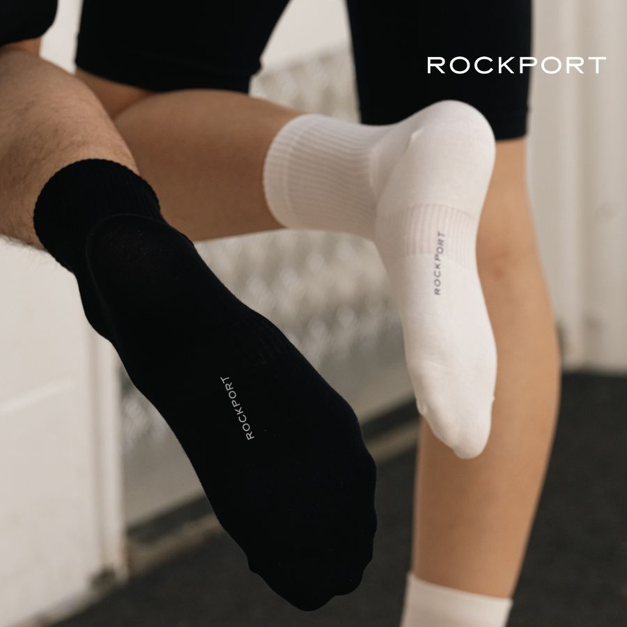 ROCKPORT 남성 90도 직각 크루삭스 5팩(PACK)